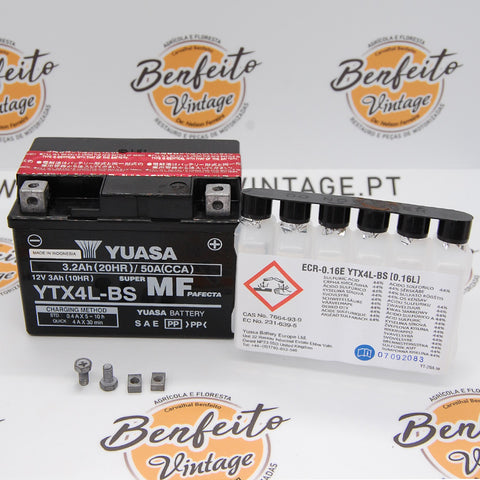 Bateria YUASA YTX4L-BS CP C/Elect