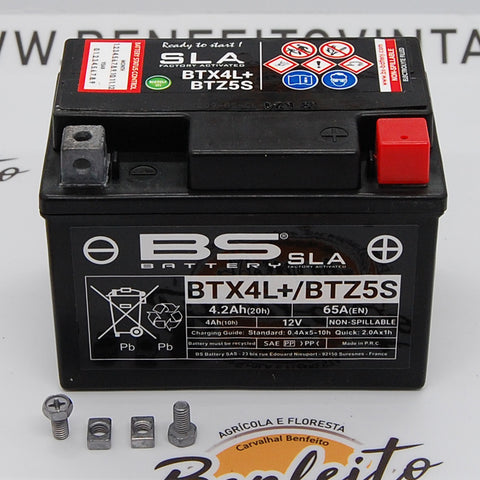 Bateria BS BTX4L/BTZ5S (FA) SLA - 300669
